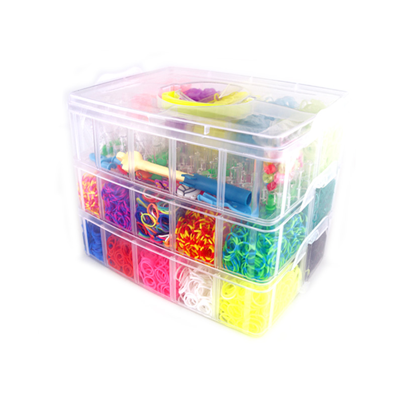 15000+ Loom Bänder XXL Set - Gummibänder Für Armbänder & Schmuck | Kreativset Für Kinder